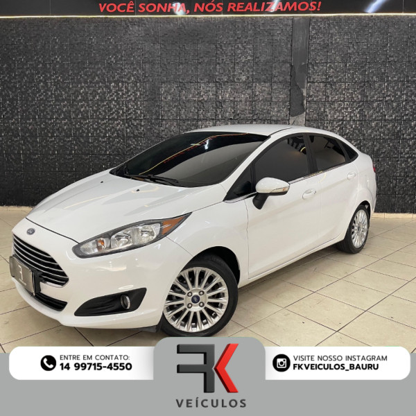 Fiesta Sedan 1.6 4P FLEX TITANIUM POWERSHIFT AUTOMÁTICO