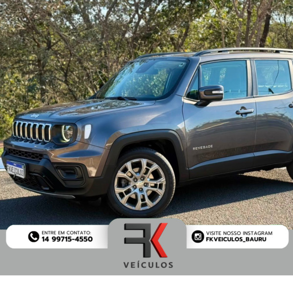 Renegade 1.3 16V 4P FLEX T270 LONGITUDE TURBO AUTOMÁTICO
